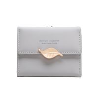 Women's Solid Color Pu Leather Buckle Wallets sku image 21