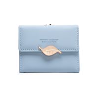 Women's Solid Color Pu Leather Buckle Wallets sku image 23