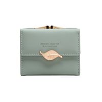 Women's Solid Color Pu Leather Buckle Wallets sku image 24