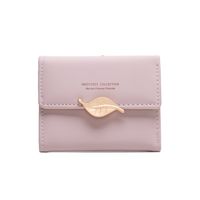 Women's Solid Color Pu Leather Buckle Wallets sku image 25