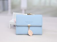 Women's Solid Color Pu Leather Buckle Wallets sku image 9