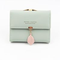 Women's Solid Color Pu Leather Buckle Wallets sku image 13