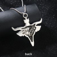Wholesale Jewelry Exaggerated Punk Commute Cattle 201 Stainless Steel Zinc Alloy Pendant Necklace main image 4