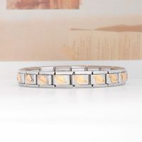 1 Piece Stainless Steel Constellation Heart Shape Crown Bracelet DIY Module Accessories sku image 2
