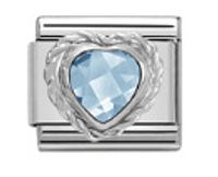 1 Piece Stainless Steel Rhinestones Heart Shape Flower Polished Beads sku image 11