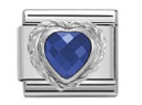 1 Piece Stainless Steel Rhinestones Heart Shape Flower Polished Beads sku image 9