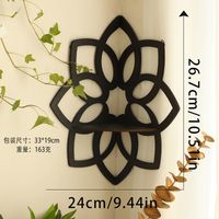 Cute Pastoral Butterfly Wood Ornaments Artificial Decorations sku image 8