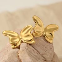 1 Pair Basic Modern Style Classic Style Butterfly 316 Stainless Steel  Ear Studs main image 4