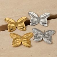 1 Pair Basic Modern Style Classic Style Butterfly 316 Stainless Steel  Ear Studs main image 3