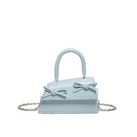 Femmes Petit Faux Cuir Couleur Unie Style Classique Vêtement De Rue Fil À Coudre Boucle Magnétique Sac Bandoulière sku image 5