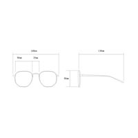 Simple Style Commute Solid Color Ac Round Frame Full Frame Women's Sunglasses main image 2