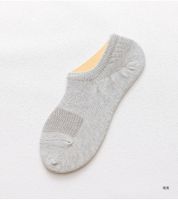Men's Simple Style Solid Color Cotton Ankle Socks A Pair sku image 3