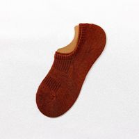 Men's Simple Style Solid Color Cotton Ankle Socks A Pair sku image 1