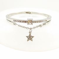 Style IG Élégant Style Moderne Pentacle Alliage Incruster Strass Femmes Bracelet sku image 1