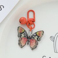 Cute Modern Style Classic Style Butterfly Arylic Bag Pendant Keychain sku image 3