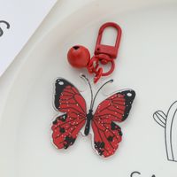 Cute Modern Style Classic Style Butterfly Arylic Bag Pendant Keychain main image 7