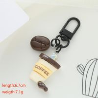 Cute Letter Synthetic Resin Buckle Keychain main image 3
