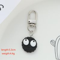 Cute Color Block Alloy Buckle New Year Keychain main image 2
