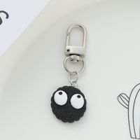 Cute Color Block Alloy Buckle New Year Keychain main image 5