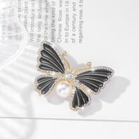 Simple Style Classic Style Butterfly Alloy Inlay Rhinestones Women's Brooches sku image 2