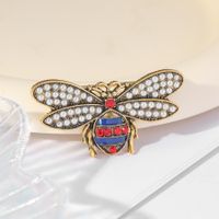 Simple Style Classic Style Bee Alloy Inlay Zircon Women's Brooches main image 2