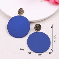 Nordic Style Round Arylic Women's Drop Earrings main image 2