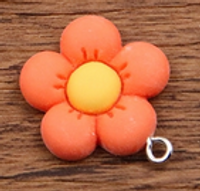 1 Stück 21*24mm Harz Blume Anhänger sku image 6
