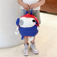 2024 New Kindergarten Children's Backpack Cute Boys And Girls Small Backpack Baby Outing Lightweight Animal Schoolbag main image 4