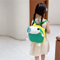 2024 New Kindergarten Children's Backpack Cute Boys And Girls Small Backpack Baby Outing Lightweight Animal Schoolbag main image 3