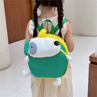 2024 New Kindergarten Children's Backpack Cute Boys And Girls Small Backpack Baby Outing Lightweight Animal Schoolbag sku image 1