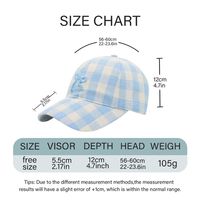 Women's Embroidery Cute Bow Knot Embroidery Curved Eaves Baseball Cap main image 2