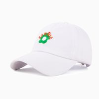 Women's Casual Sports Color Block Curved Eaves Baseball Cap sku image 3