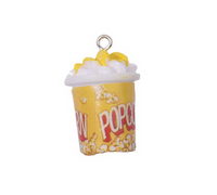 1 Stück 18*24mm Harz Popcorn-Becher Anhänger sku image 1