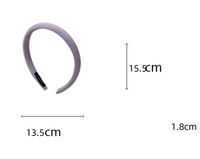 Women's Simple Style Solid Color Cloth Hair Band main image 2