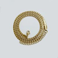 304 Stainless Steel 18K Gold Plated Simple Style Solid Color Necklace sku image 7