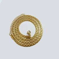 304 Stainless Steel 18K Gold Plated Simple Style Solid Color Necklace sku image 8