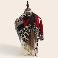 Women's Ethnic Style Color Block Polyester Printing Shawl sku image 2