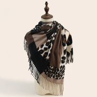 Women's Ethnic Style Color Block Polyester Printing Shawl sku image 1