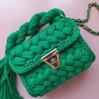 Women's Polyester Color Block Elegant Ethnic Style Square Lock Clasp Handbag sku image 11