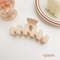 Korean Style Solid Color Arylic Hair Claws 1 Piece sku image 108