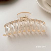 Korean Style Solid Color Arylic Hair Claws 1 Piece sku image 41