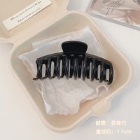 Korean Style Solid Color Arylic Hair Claws 1 Piece sku image 93