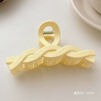 Korean Style Solid Color Arylic Hair Claws 1 Piece sku image 83