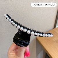 Korean Style Solid Color Arylic Hair Claws 1 Piece sku image 244