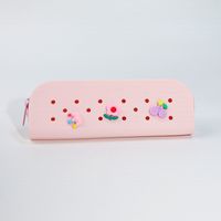 Gradient Color Mixed Materials Class Learning Pastoral Pencil Case sku image 9