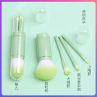 Simple Style Artificial Fiber Plastic Plastic Handle Makeup Brushes 1 Set sku image 4