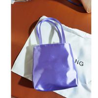 Women's Mini Canvas Color Block Vintage Style Classic Style Square Magnetic Buckle Shoulder Bag sku image 25