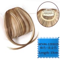 Women's Sweet Weekend High Temperature Wire Bangs Wigs sku image 14