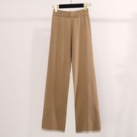 Daily Women's Casual Solid Color Polyester Knit Pants Sets Pants Sets main image 8