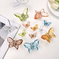 Women's Sweet Artistic Butterfly Resin Hair Claws main image 1
